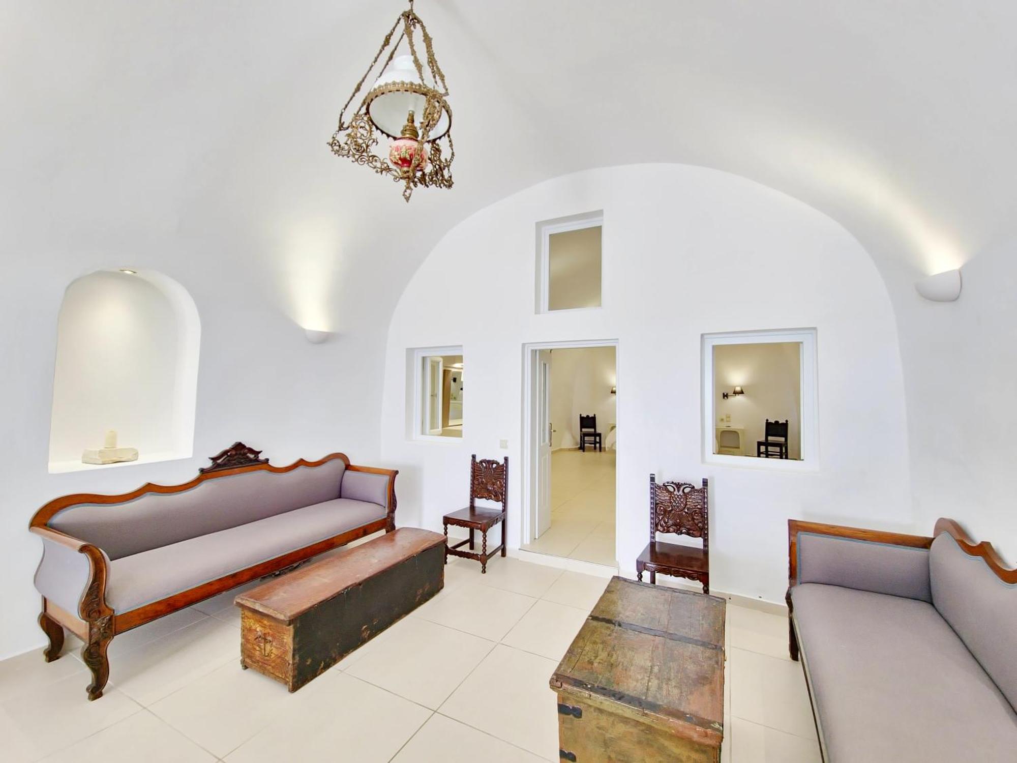 Karpimo Horizon - Caldera View With Private Hot Tub Villa Firostefani Dış mekan fotoğraf