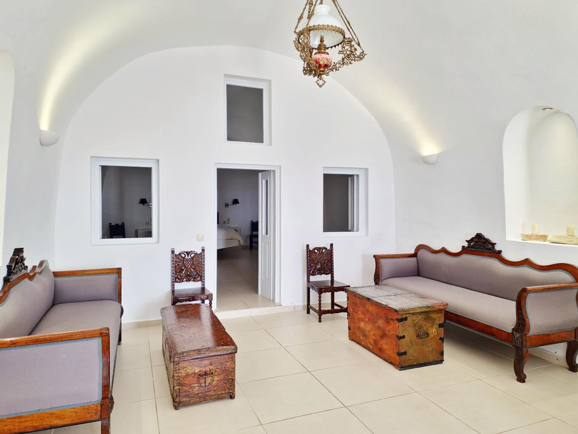 Karpimo Horizon - Caldera View With Private Hot Tub Villa Firostefani Dış mekan fotoğraf